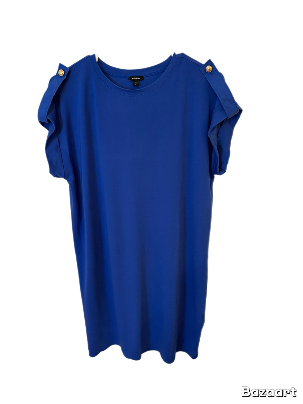 Express Blue T-Shirt Dress Size Medium